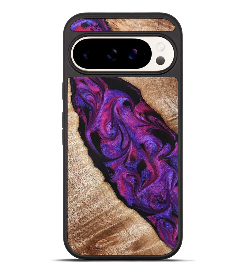 Pixel 10 Pro XL Wood Phone Case - Daryl (Purple, 821349)
