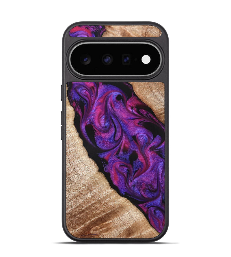 Pixel 11 Wood Phone Case - Daryl (Purple, 821349)
