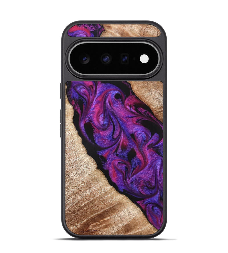 Pixel 11 Pro Wood Phone Case - Daryl (Purple, 821349)