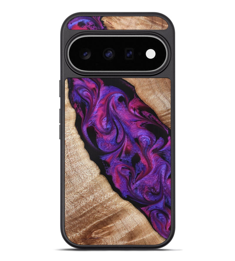 Pixel 11 Pro XL Wood Phone Case - Daryl (Purple, 821349)