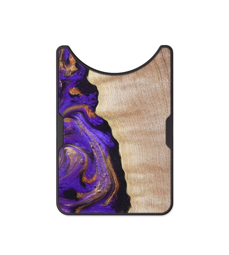 Alloy Wood Wallet - Jewel (Purple, 821350)