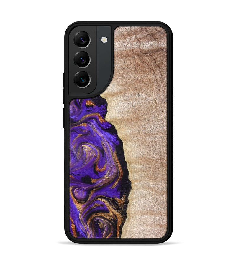 Galaxy S22 Plus Wood Phone Case - Jewel (Purple, 821350)