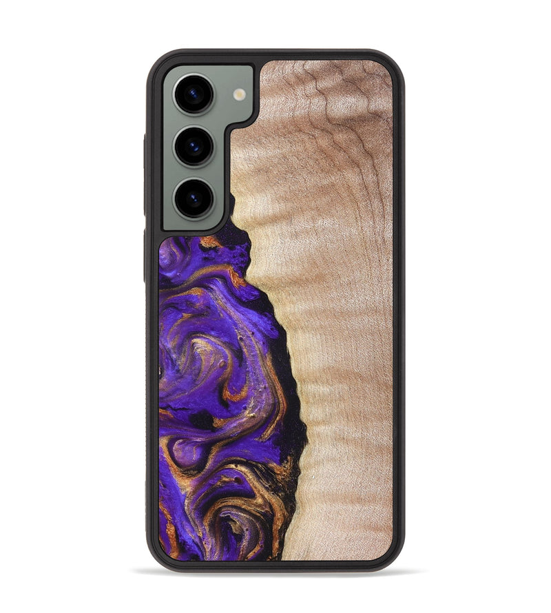 Galaxy S23 Plus Wood Phone Case - Jewel (Purple, 821350)