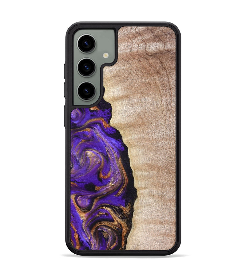 Galaxy S24 Plus Wood Phone Case - Jewel (Purple, 821350)