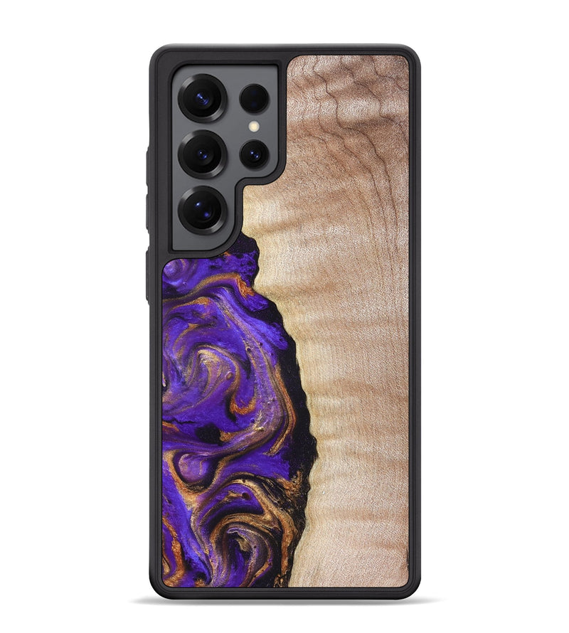 Galaxy S25 Ultra Wood Phone Case - Jewel (Purple, 821350)