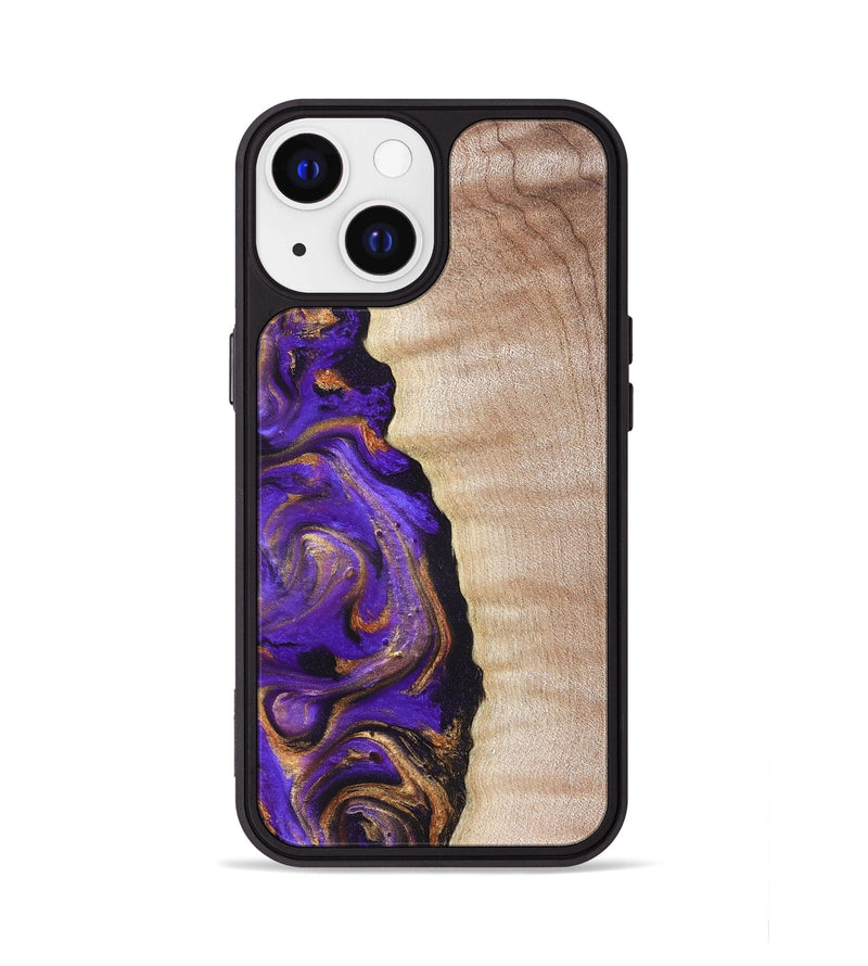 iPhone 13 Wood Phone Case - Jewel (Purple, 821350)