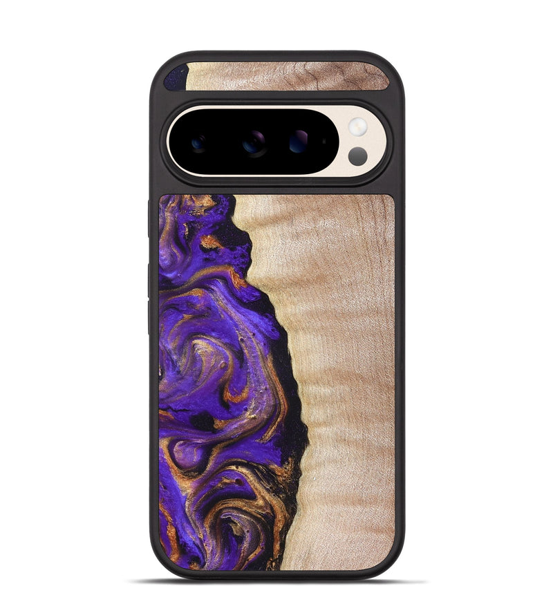 Pixel 10 Wood Phone Case - Jewel (Purple, 821350)