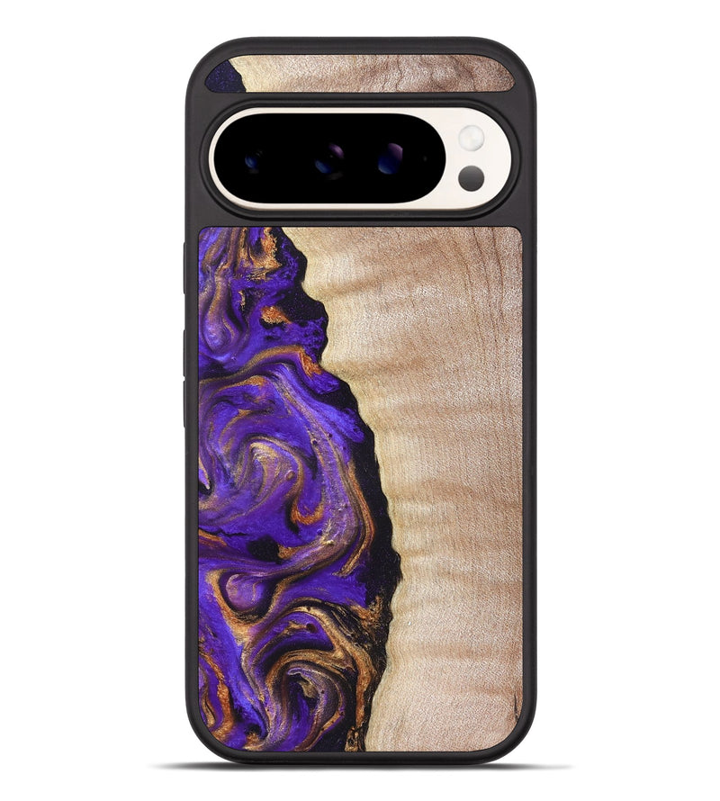 Pixel 10 Pro XL Wood Phone Case - Jewel (Purple, 821350)