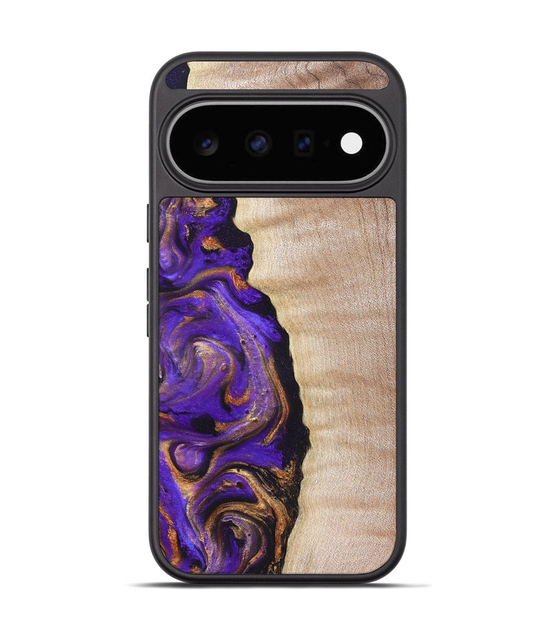 Pixel 11 Wood Phone Case - Jewel (Purple, 821350)