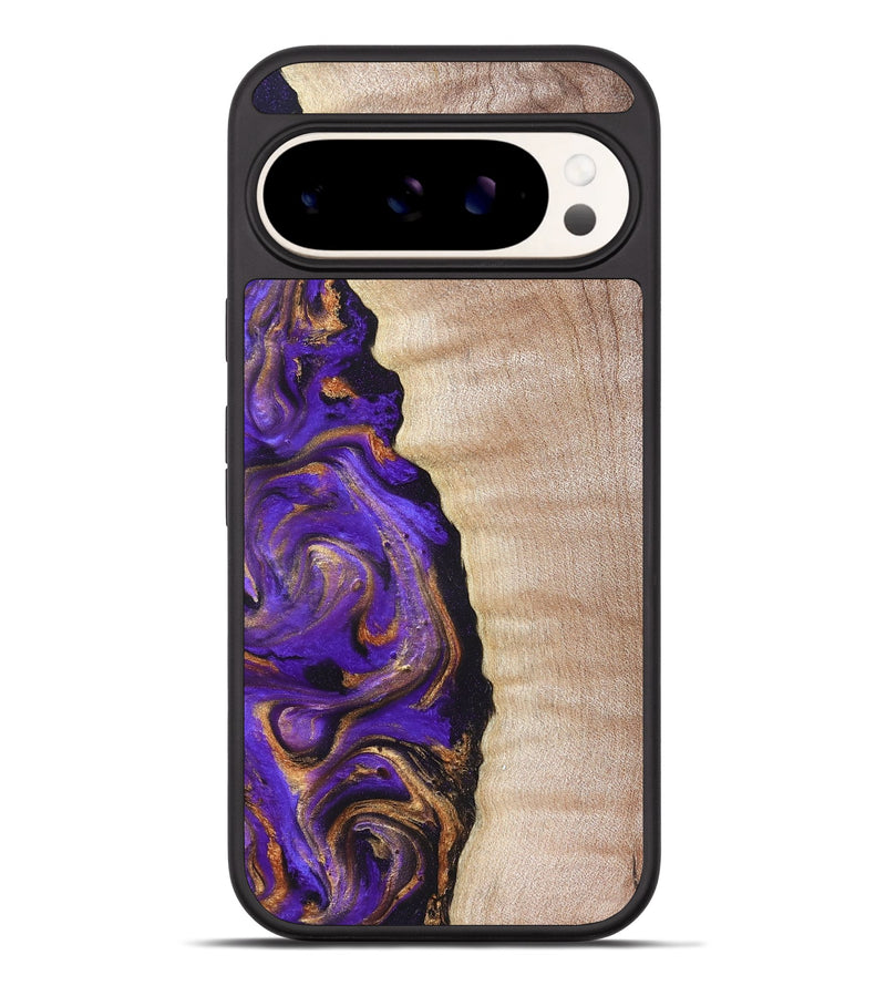 Pixel 9 Pro XL Wood Phone Case - Jewel (Purple, 821350)