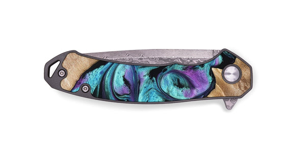 EDC Wood Pocket Knife - Neil (Purple, 821351)