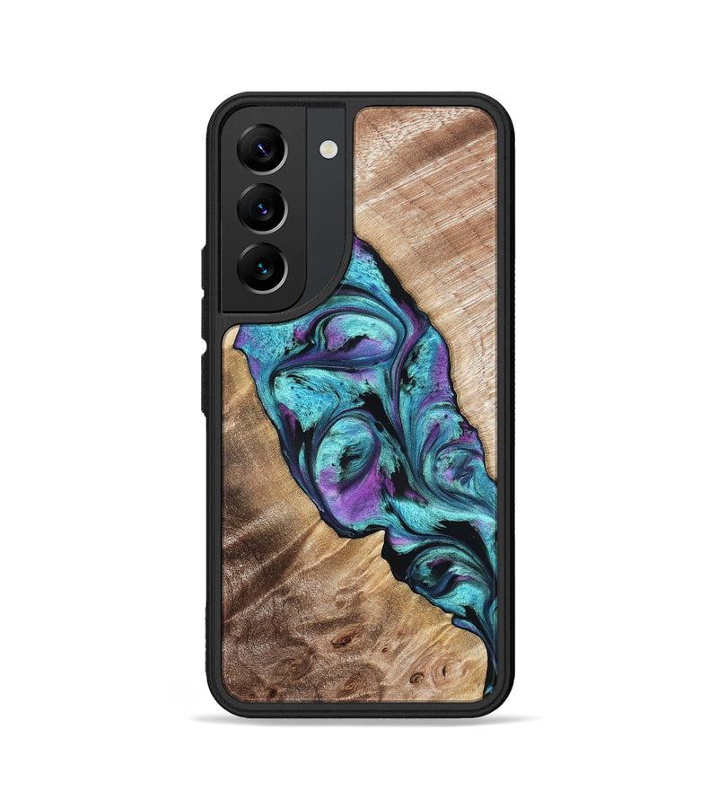 Galaxy S22 Wood Phone Case - Neil (Purple, 821351)