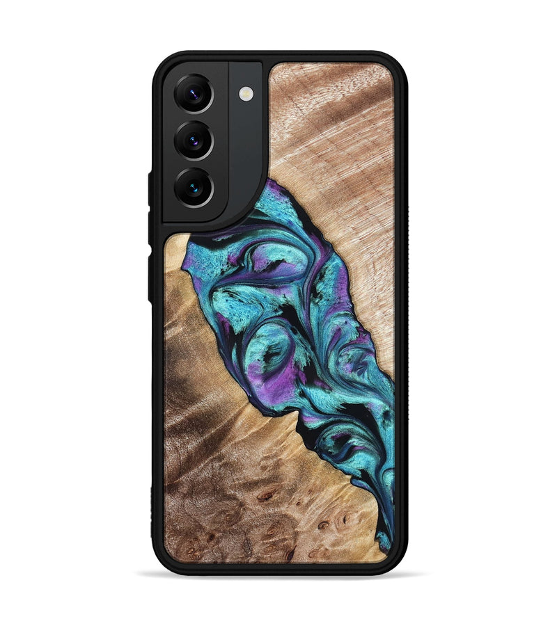 Galaxy S22 Plus Wood Phone Case - Neil (Purple, 821351)