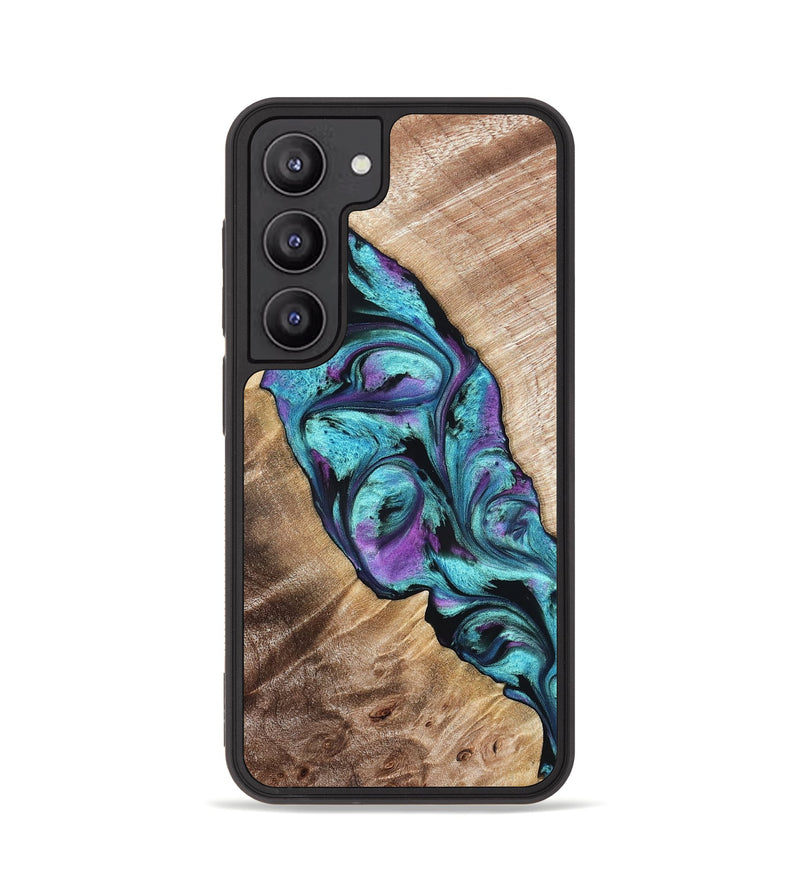 Galaxy S23 Wood Phone Case - Neil (Purple, 821351)