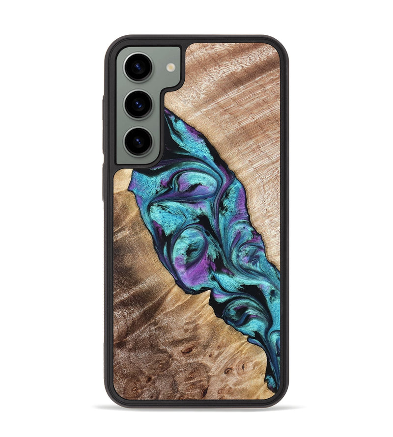 Galaxy S23 Plus Wood Phone Case - Neil (Purple, 821351)
