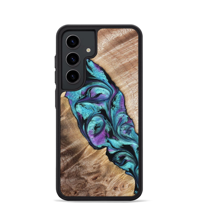 Galaxy S24 Wood Phone Case - Neil (Purple, 821351)