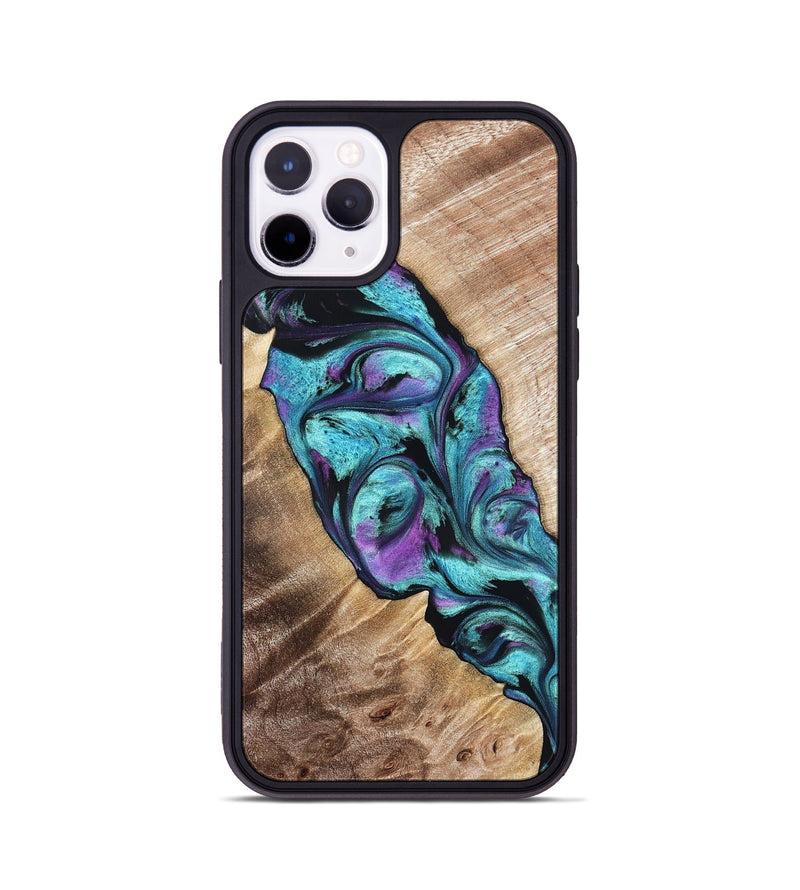 iPhone 11 Pro Wood Phone Case - Neil (Purple, 821351)
