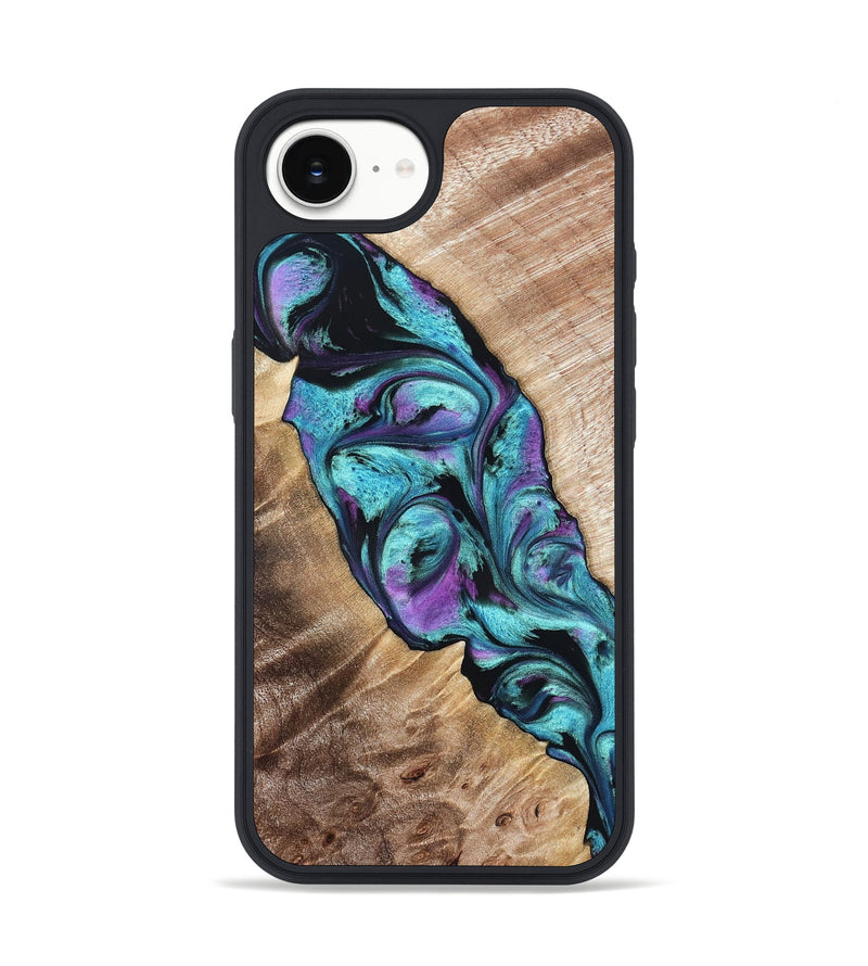 iPhone 16e Wood Phone Case - Neil (Purple, 821351)