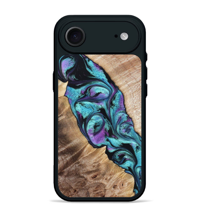 iPhone 17 Air Wood Phone Case - Neil (Purple, 821351)