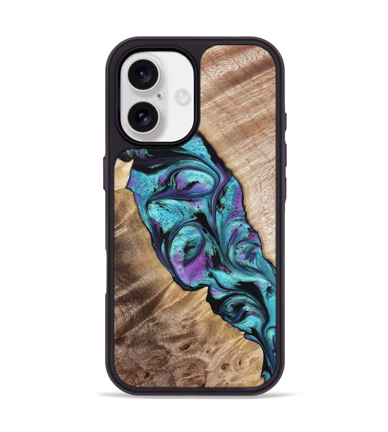 iPhone 17 Wood Phone Case - Neil (Purple, 821351)