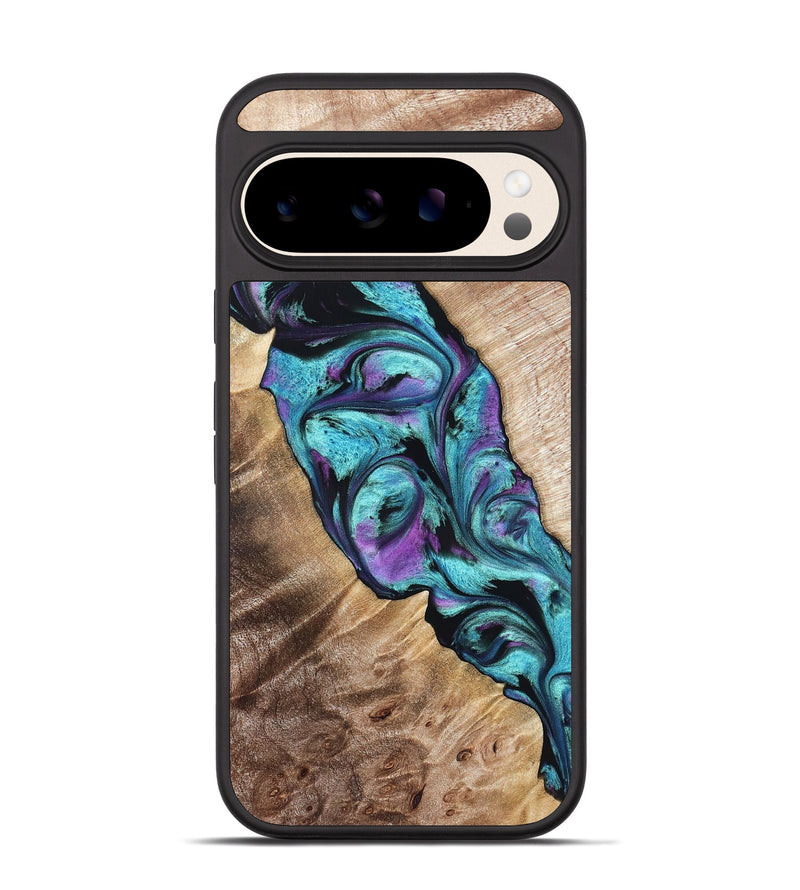 Pixel 10 Wood Phone Case - Neil (Purple, 821351)