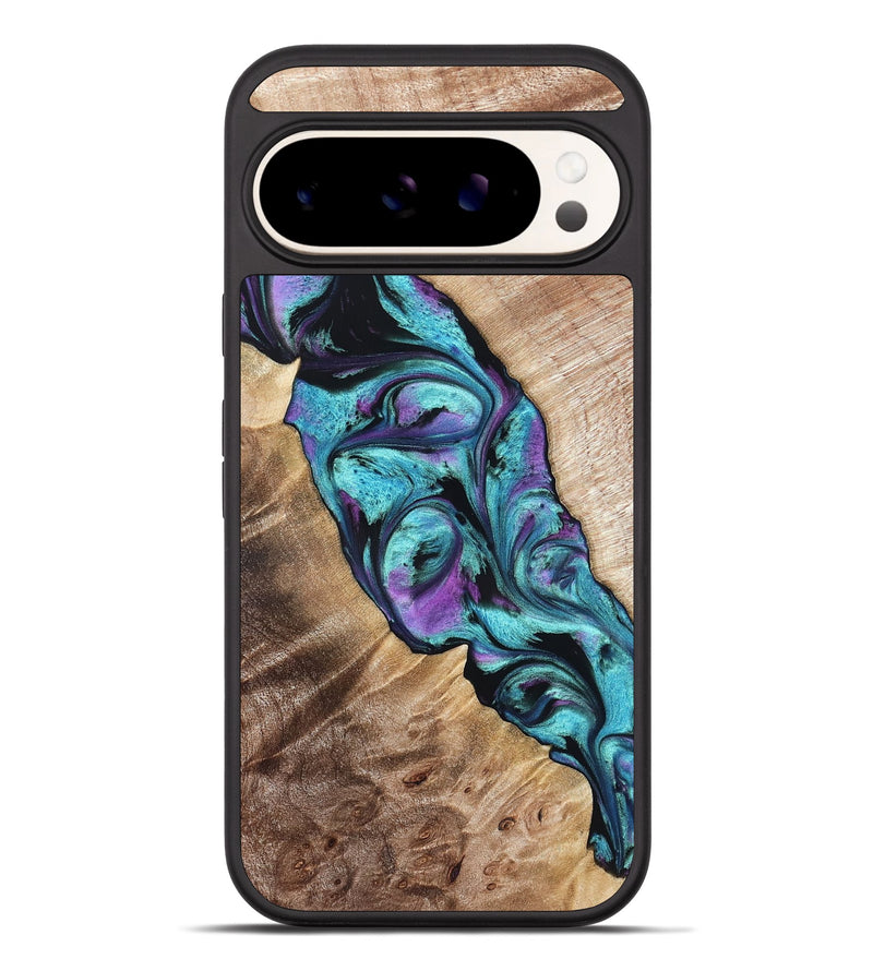 Pixel 10 Pro XL Wood Phone Case - Neil (Purple, 821351)