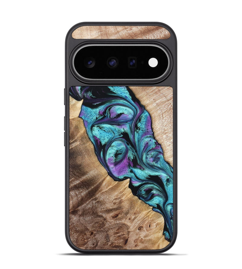 Pixel 11 Pro Wood Phone Case - Neil (Purple, 821351)