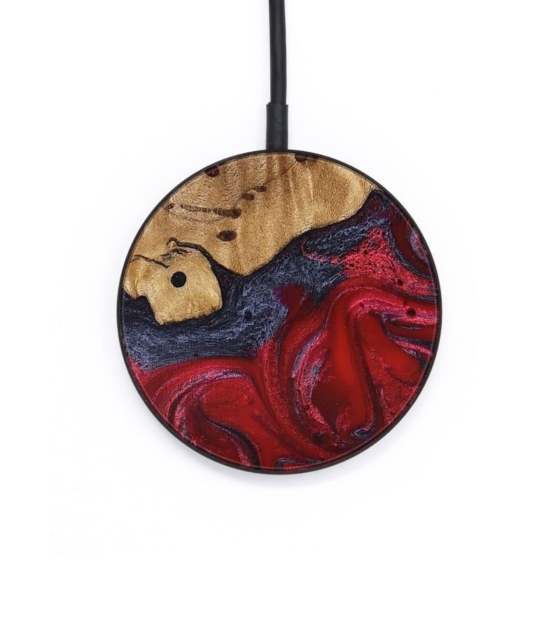 Circle Wood Wireless Charger - Fritz (Red, 821353)