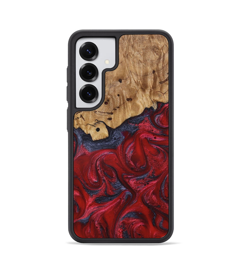 Galaxy S25 Wood Phone Case - Fritz (Red, 821353)
