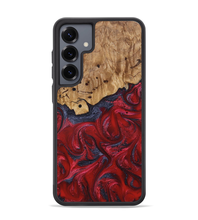 Galaxy S25 Plus Wood Phone Case - Fritz (Red, 821353)