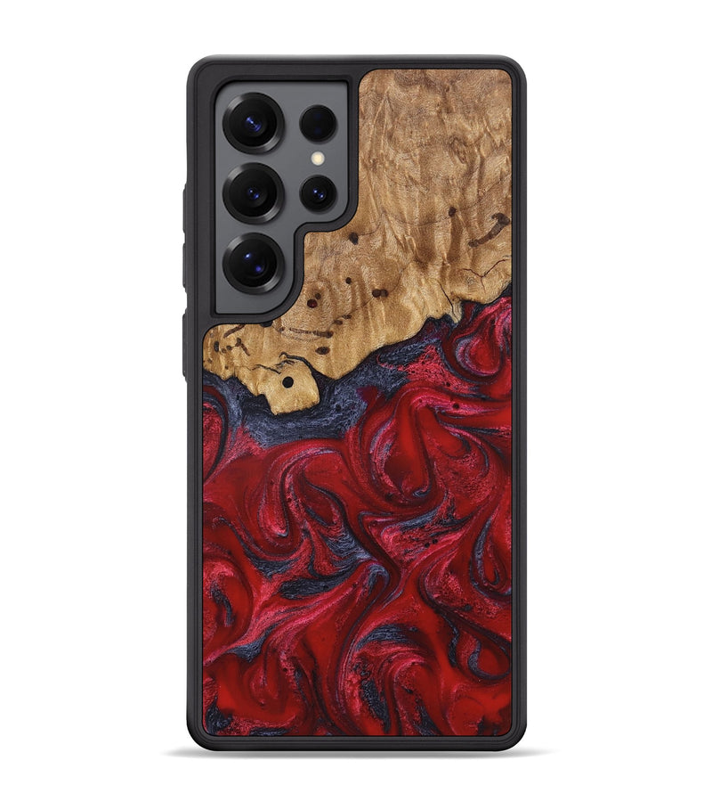 Galaxy S25 Ultra Wood Phone Case - Fritz (Red, 821353)