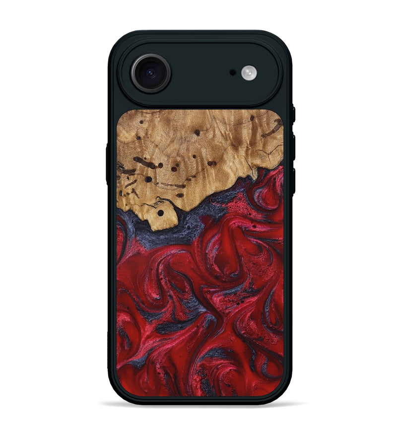 iPhone 17 Air Wood Phone Case - Fritz (Red, 821353)