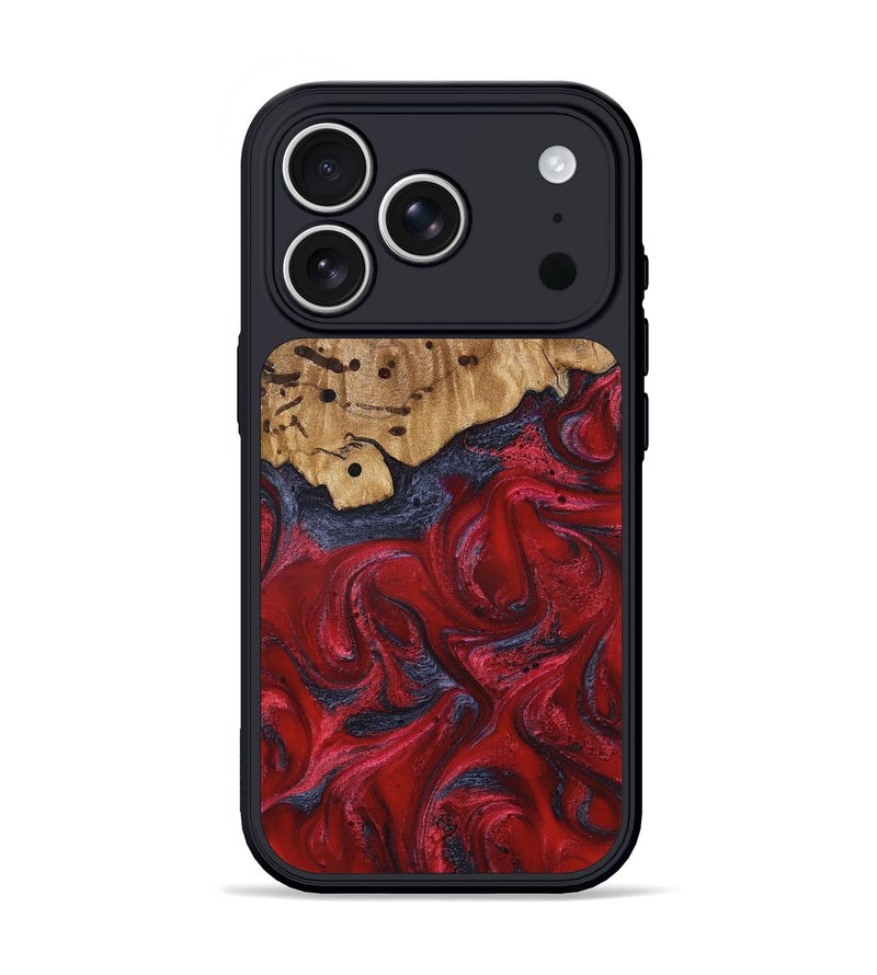 iPhone 17 Pro Wood Phone Case - Fritz (Red, 821353)