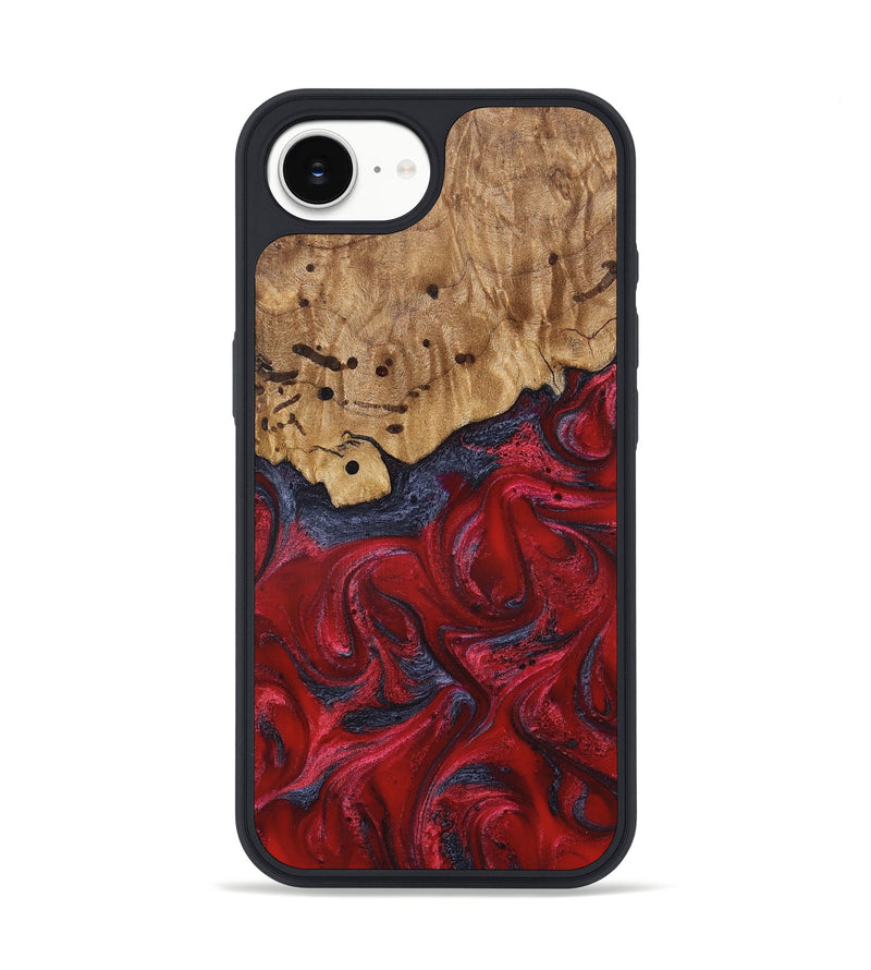 iPhone 17e Wood Phone Case - Fritz (Red, 821353)