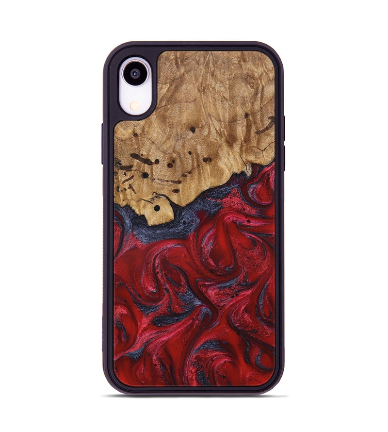 iPhone Xr Wood Phone Case - Fritz (Red, 821353)