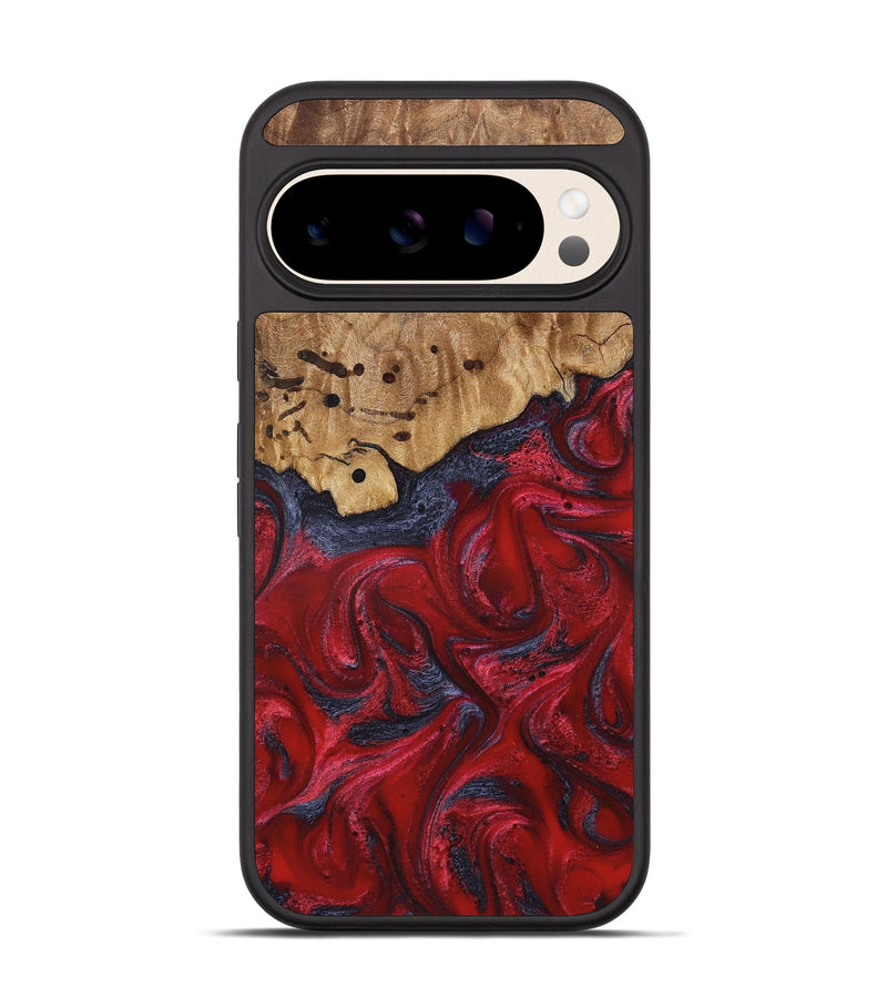 Pixel 10 Wood Phone Case - Fritz (Red, 821353)