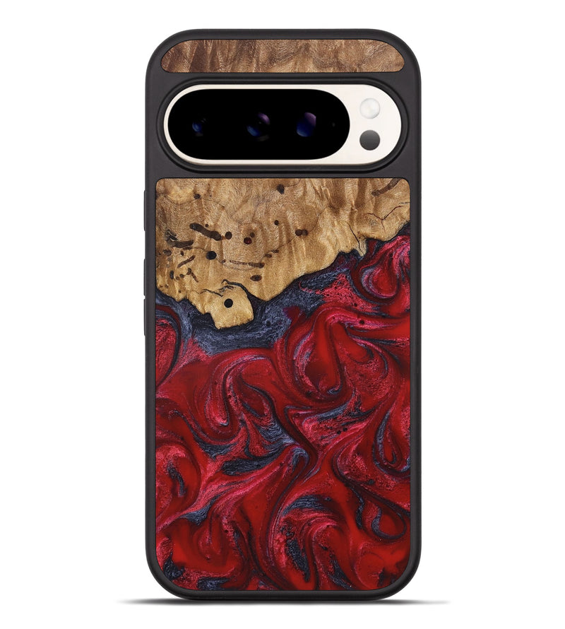 Pixel 9 Pro XL Wood Phone Case - Fritz (Red, 821353)