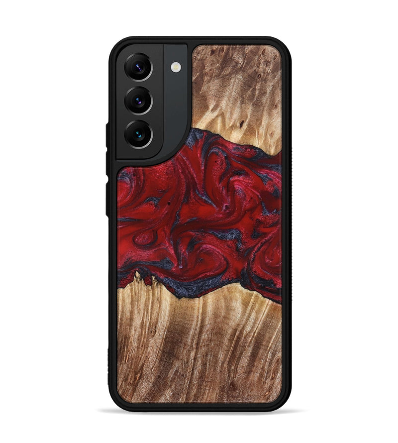 Galaxy S22 Plus Wood Phone Case - Kalani (Red, 821354)