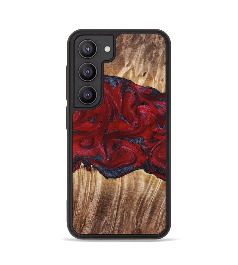 Galaxy S23 Wood Phone Case - Kalani (Red, 821354)