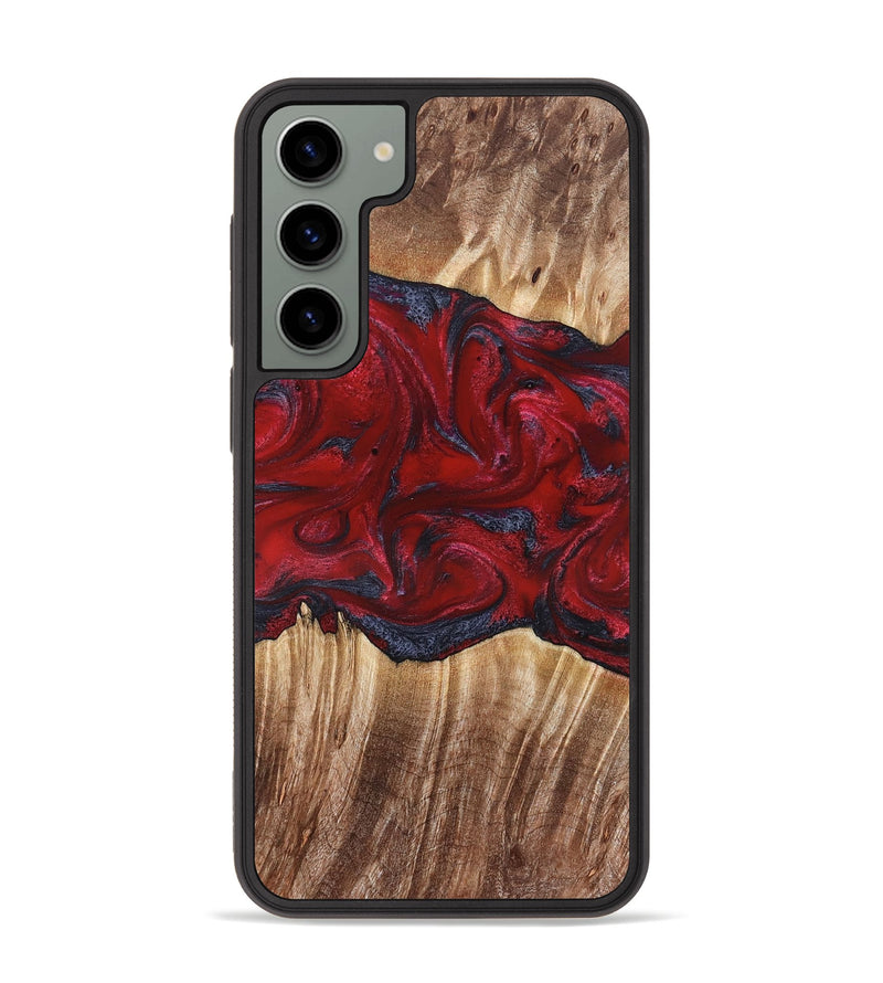 Galaxy S23 Plus Wood Phone Case - Kalani (Red, 821354)