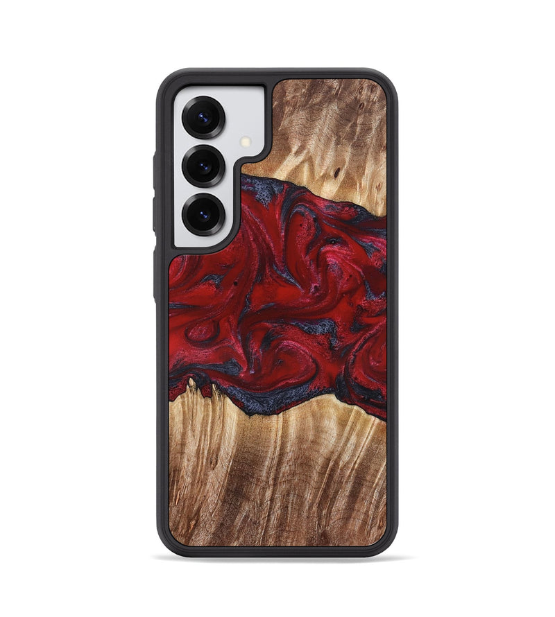 Galaxy S25 Wood Phone Case - Kalani (Red, 821354)