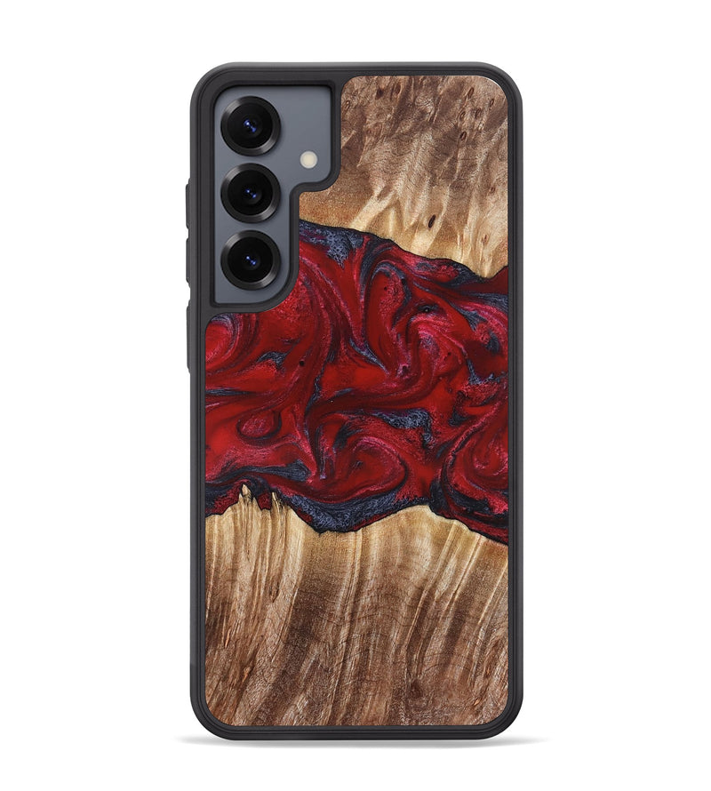 Galaxy S25 Plus Wood Phone Case - Kalani (Red, 821354)