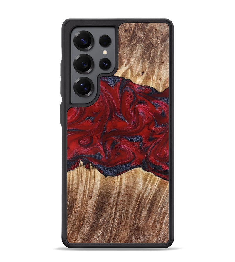 Galaxy S25 Ultra Wood Phone Case - Kalani (Red, 821354)