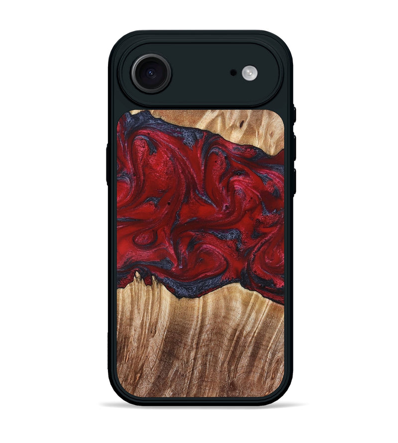 iPhone 17 Air Wood Phone Case - Kalani (Red, 821354)
