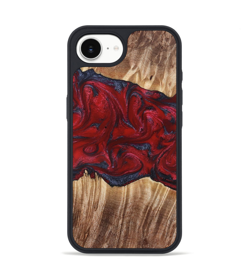 iPhone 17e Wood Phone Case - Kalani (Red, 821354)