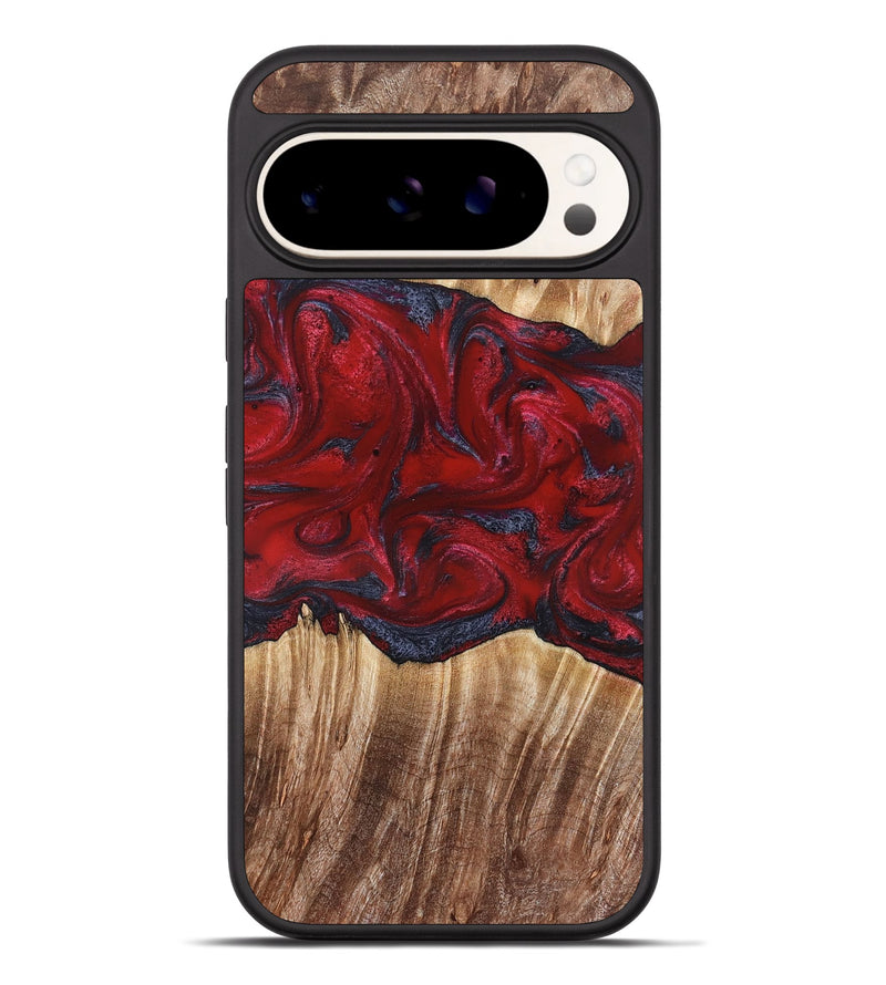 Pixel 9 Pro XL Wood Phone Case - Kalani (Red, 821354)
