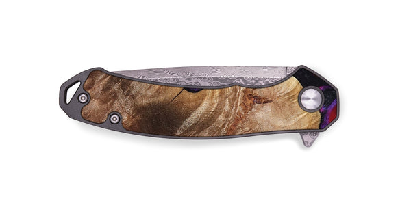 EDC Wood Pocket Knife - Dorothy (Red, 821356)