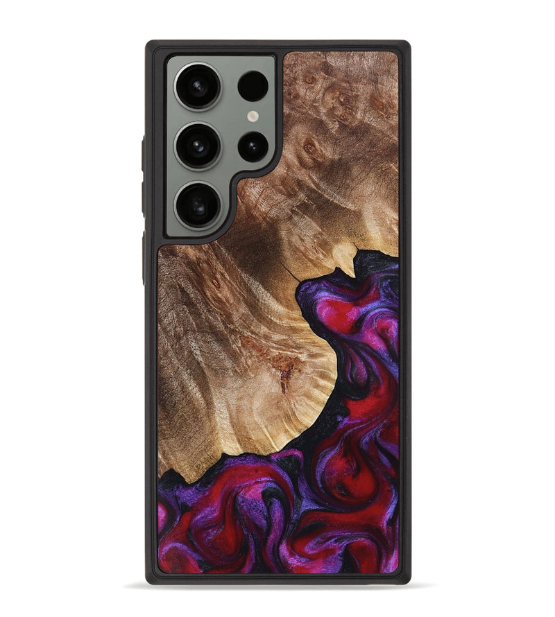 Galaxy S23 Ultra Wood Phone Case - Dorothy (Red, 821356)