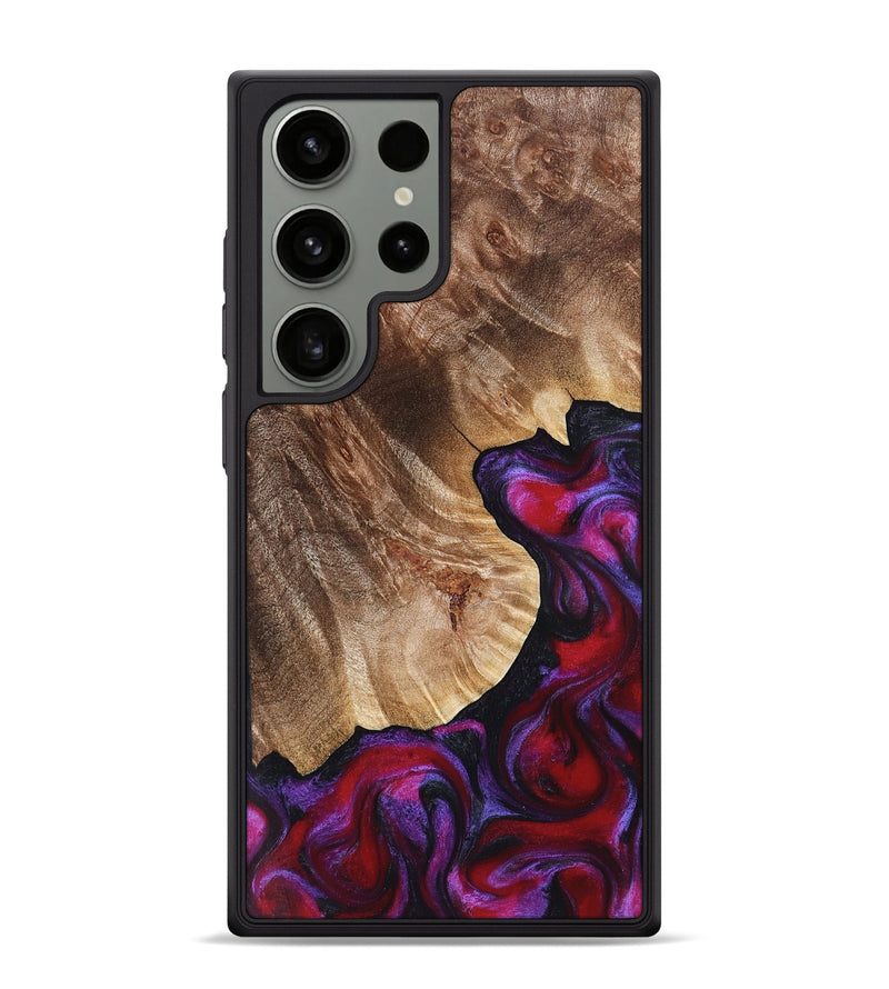 Galaxy S24 Ultra Wood Phone Case - Dorothy (Red, 821356)