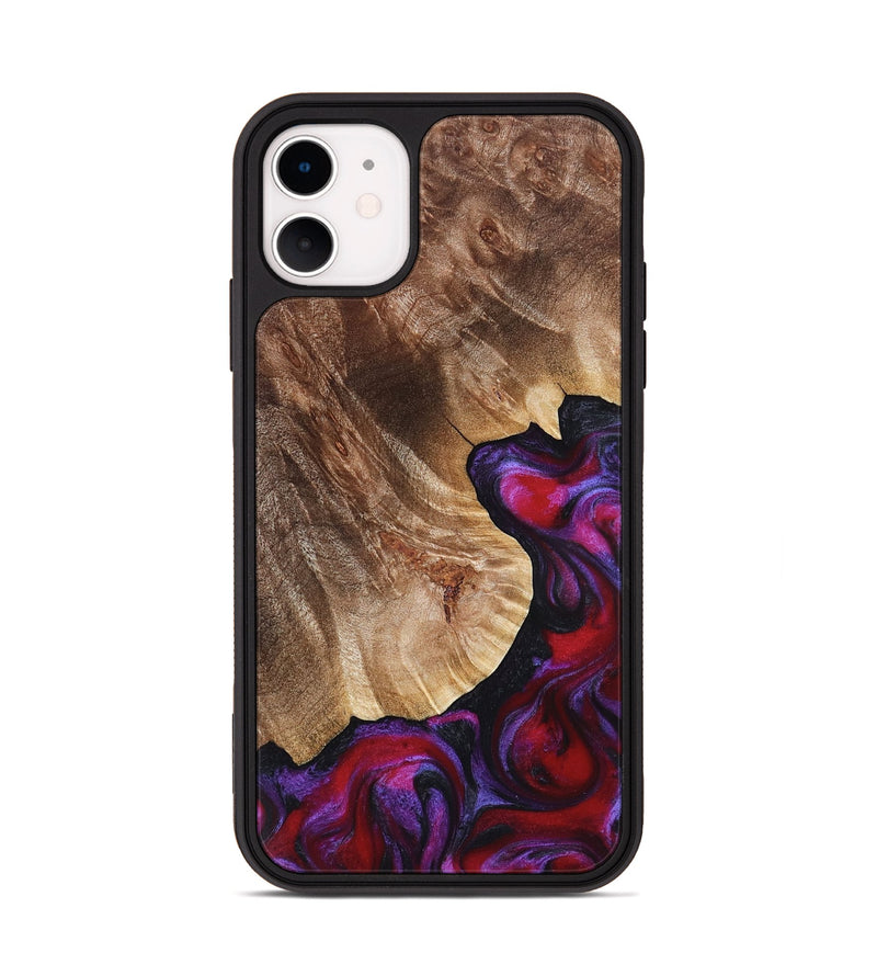 iPhone 11 Wood Phone Case - Dorothy (Red, 821356)
